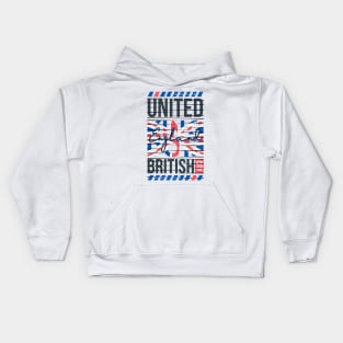 United Kingdom British England Kids Hoodie